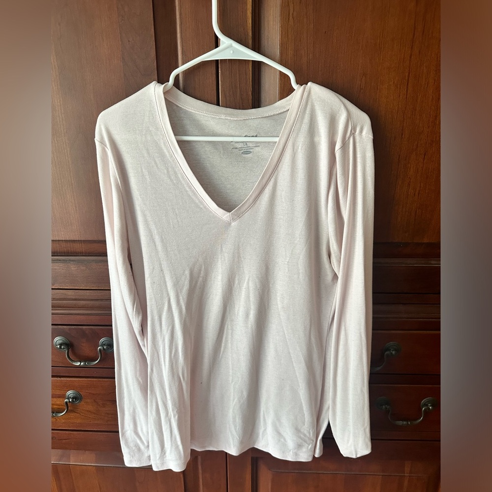 Old Navy Light Pink “Perfect” Shirt